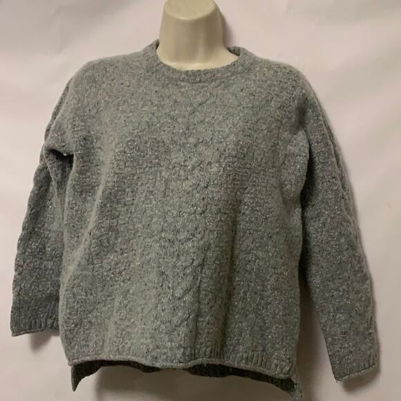 MADEWELL LAMBSWOOL‎ BLEND SWEATER GREY SZ S - Picture 1 of 7